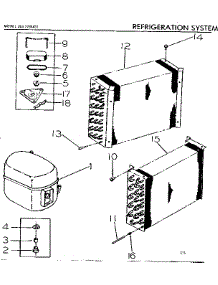 Refrigeration System parts for Kenmore Heat Pump System 253.7781431 (2537781431, 253 7781431) from AppliancePartsPros.com