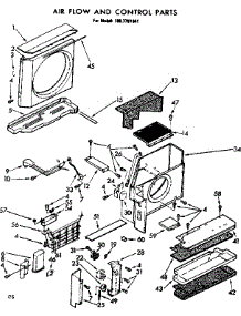 Air Flow And Control Parts parts for Kenmore Heat Pump System 106.7781841 (1067781841, 106 7781841) from AppliancePartsPros.com