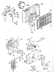 Replacement Parts parts for Kenmore Heat Pump System 363.8700590 (3638700590, 363 8700590) from AppliancePartsPros.com