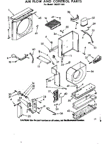 Air Flow And Control Parts parts for Kenmore Heat Pump System 106.8711491 (1068711491, 106 8711491) from AppliancePartsPros.com