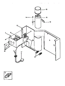 Control Panel parts for Kenmore Heat Pump System 253.9750835 (2539750835, 253 9750835) from AppliancePartsPros.com