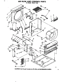 Air Flow And Control Parts parts for Kenmore Heat Pump System 106.8711492 (1068711492, 106 8711492) from AppliancePartsPros.com