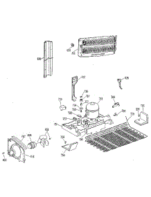 Unit parts for Kenmore Refrigerator 363.9714613 (3639714613, 363 9714613) from AppliancePartsPros.com