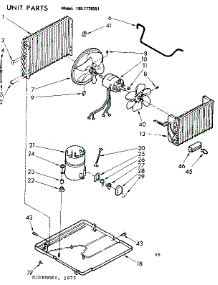 Unit Parts parts for Kenmore Heat Pump System 106.7770551 (1067770551, 106 7770551) from AppliancePartsPros.com