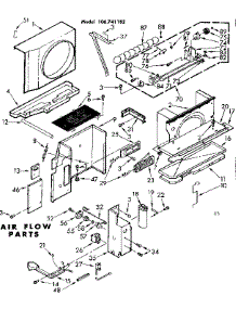 Air Flow Parts parts for Kenmore Heat Pump System 106.741182 (106741182, 106 741182) from AppliancePartsPros.com