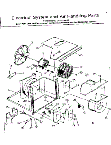 Electrical System & Air Handling Parts parts for Kenmore Heat Pump System 253.7795092 (2537795092, 253 7795092) from AppliancePartsPros.com