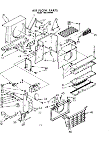 Air Flow Parts parts for Kenmore Heat Pump System 106.7791540 (1067791540, 106 7791540) from AppliancePartsPros.com