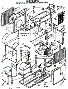 Unit Parts parts for Kenmore Heat Pump System 106.723900 (106723900, 106 723900) from AppliancePartsPros.com