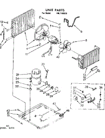 Unit Parts parts for Kenmore Heat Pump System 106.7780520 (1067780520, 106 7780520) from AppliancePartsPros.com