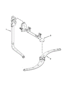 Upper Wash And Rinse Parts parts for Kenmore Dishwasher 665.13073K213 (66513073K213, 665 13073K213) from AppliancePartsPros.com