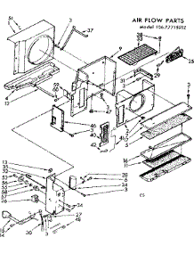 Air Flow Parts parts for Kenmore Heat Pump System 106.7771591Z (1067771591Z, 106 7771591Z) from AppliancePartsPros.com