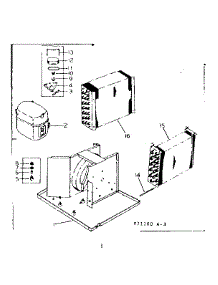 Unit Parts parts for Kenmore Heat Pump System 253.71100 (25371100, 253 71100) from AppliancePartsPros.com