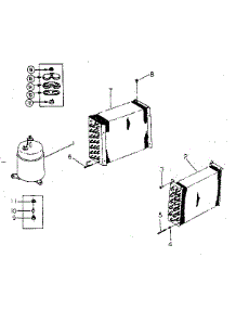 Unit Parts parts for Kenmore Heat Pump System 253.8753063 (2538753063, 253 8753063) from AppliancePartsPros.com