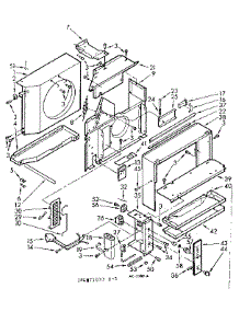 Air Flow Parts parts for Kenmore Heat Pump System 106.71033 (10671033, 106 71033) from AppliancePartsPros.com