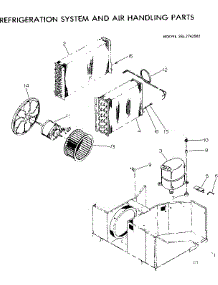 Refrigeration System And Air Handling Parts parts for Kenmore Heat Pump System 253.7742582 (2537742582, 253 7742582) from AppliancePartsPros.com