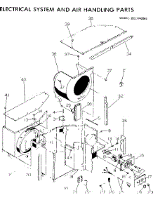 Electrical System And Air Handling Parts parts for Kenmore Heat Pump System 253.7742582 (2537742582, 253 7742582) from AppliancePartsPros.com