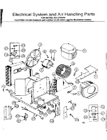 Electrical System And Air Handling Parts parts for Kenmore Heat Pump System 253.8720440 (2538720440, 253 8720440) from AppliancePartsPros.com