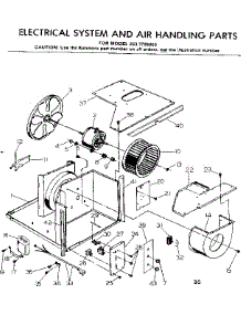 Electrical System & Air Handling Parts parts for Kenmore Heat Pump System 253.7795080 (2537795080, 253 7795080) from AppliancePartsPros.com
