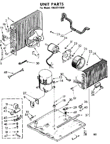 Unit Parts parts for Kenmore Heat Pump System 106.8711830 (1068711830, 106 8711830) from AppliancePartsPros.com