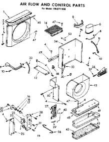 Air Flow And Control Parts parts for Kenmore Heat Pump System 106.8711830 (1068711830, 106 8711830) from AppliancePartsPros.com