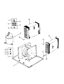 Unit parts for Kenmore Heat Pump System 253.8730891 (2538730891, 253 8730891) from AppliancePartsPros.com