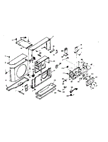 Air Flow Parts parts for Kenmore Heat Pump System 106.66210 (10666210, 106 66210) from AppliancePartsPros.com