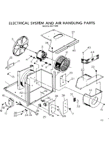 Electrical System And Air Handling Parts parts for Kenmore Heat Pump System 253.71426 (25371426, 253 71426) from AppliancePartsPros.com