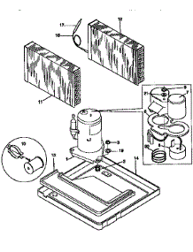 Compressor parts for Kenmore Heat Pump System 253.9750835A (2539750835A, 253 9750835A) from AppliancePartsPros.com