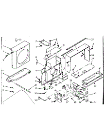 Air Flow Parts parts for Kenmore Heat Pump System 106.69730 (10669730, 106 69730) from AppliancePartsPros.com