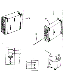 Refrigeration System Parts parts for Kenmore Heat Pump System 253.71271 (25371271, 253 71271) from AppliancePartsPros.com