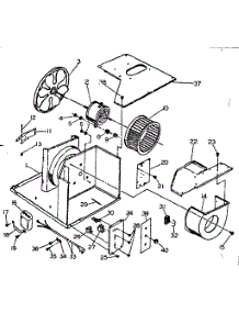 Electrical System & Air Handling Parts parts for Kenmore Heat Pump System 253.71271 (25371271, 253 71271) from AppliancePartsPros.com