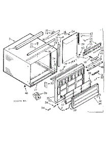 Cabinet Parts parts for Kenmore Heat Pump System 106.71170 (10671170, 106 71170) from AppliancePartsPros.com