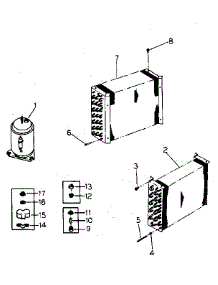 Unit Parts parts for Kenmore Heat Pump System 253.8753083 (2538753083, 253 8753083) from AppliancePartsPros.com