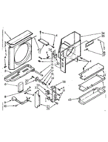 Air Flow And Control Parts parts for Kenmore Heat Pump System 106.73730 (10673730, 106 73730) from AppliancePartsPros.com