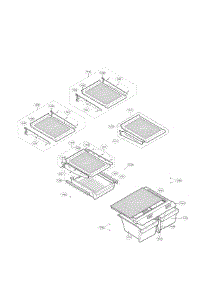 Refrigerator Parts parts for Kenmore Refrigerator 795.78272901 (79578272901, 795 78272901) from AppliancePartsPros.com