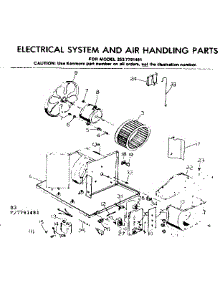 Electrical System And Air Handling Parts parts for Kenmore Heat Pump System 253.7791481 (2537791481, 253 7791481) from AppliancePartsPros.com