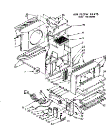 Air Flow Parts parts for Kenmore Heat Pump System 106.7782990 (1067782990, 106 7782990) from AppliancePartsPros.com