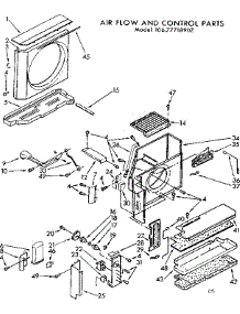 Air Flow And Control Parts parts for Kenmore Heat Pump System 106.7771890Z (1067771890Z, 106 7771890Z) from AppliancePartsPros.com
