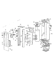 Cabinet And Combustion Drum parts for Kenmore Furnace 155.765140 (155765140, 155 765140) from AppliancePartsPros.com