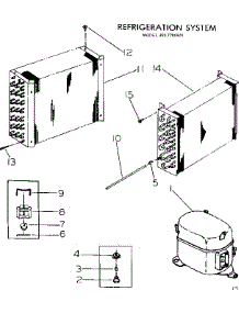 Refrigeration System parts for Kenmore Heat Pump System 253.7760820 (2537760820, 253 7760820) from AppliancePartsPros.com