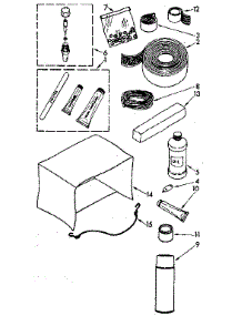 Optional Parts (Not Included) parts for Kenmore Heat Pump System 106.8760782 (1068760782, 106 8760782) from AppliancePartsPros.com