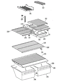 Shelf parts for Kenmore Refrigerator 363.9714200 (3639714200, 363 9714200) from AppliancePartsPros.com