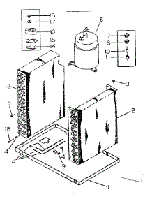 Unit Parts parts for Kenmore Heat Pump System 253.8740960 (2538740960, 253 8740960) from AppliancePartsPros.com