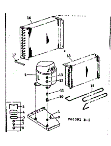 Unit Parts parts for Kenmore Heat Pump System 253.66091 (25366091, 253 66091) from AppliancePartsPros.com