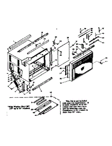Cabinet Parts parts for Kenmore Heat Pump System 106.65610 (10665610, 106 65610) from AppliancePartsPros.com