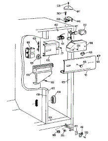 Fresh Food Section parts for Kenmore Refrigerator 363.9510611 (3639510611, 363 9510611) from AppliancePartsPros.com
