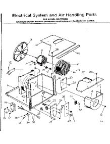 Electrical System And Air Handling Parts parts for Kenmore Heat Pump System 253.7795082 (2537795082, 253 7795082) from AppliancePartsPros.com