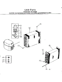 Unit Parts parts for Kenmore Heat Pump System 253.7795082 (2537795082, 253 7795082) from AppliancePartsPros.com