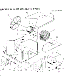 Electrical & Air Handling Parts parts for Kenmore Heat Pump System 253.7762310 (2537762310, 253 7762310) from AppliancePartsPros.com