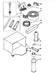 Optional parts for Kenmore Heat Pump System 106.8790519 (1068790519, 106 8790519) from AppliancePartsPros.com